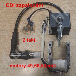 CDI zapalování, cívky pro motory 49, 66, 80 ccm